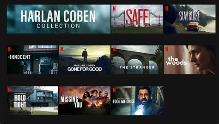 All of the Harlan Coben Netflix shows