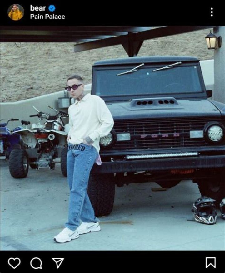 Blackbear with his 1977 Ford Bronco