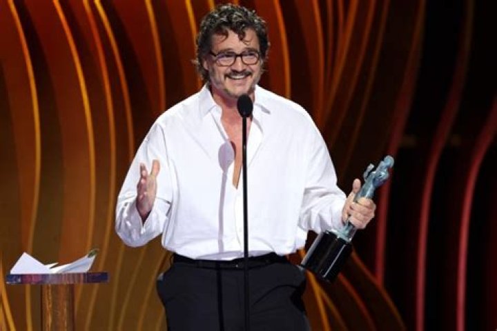 Pedro Pascal's speech at the SAG Awards in full - including the alcohol